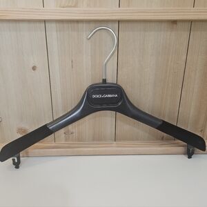 Dolce & Gabbana Black Velvet Clothing Hanger